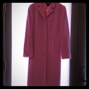 Limited Pink Wool Coat
